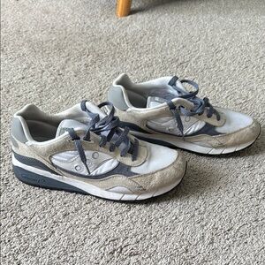 Saucony Gray and White Men's Shoes